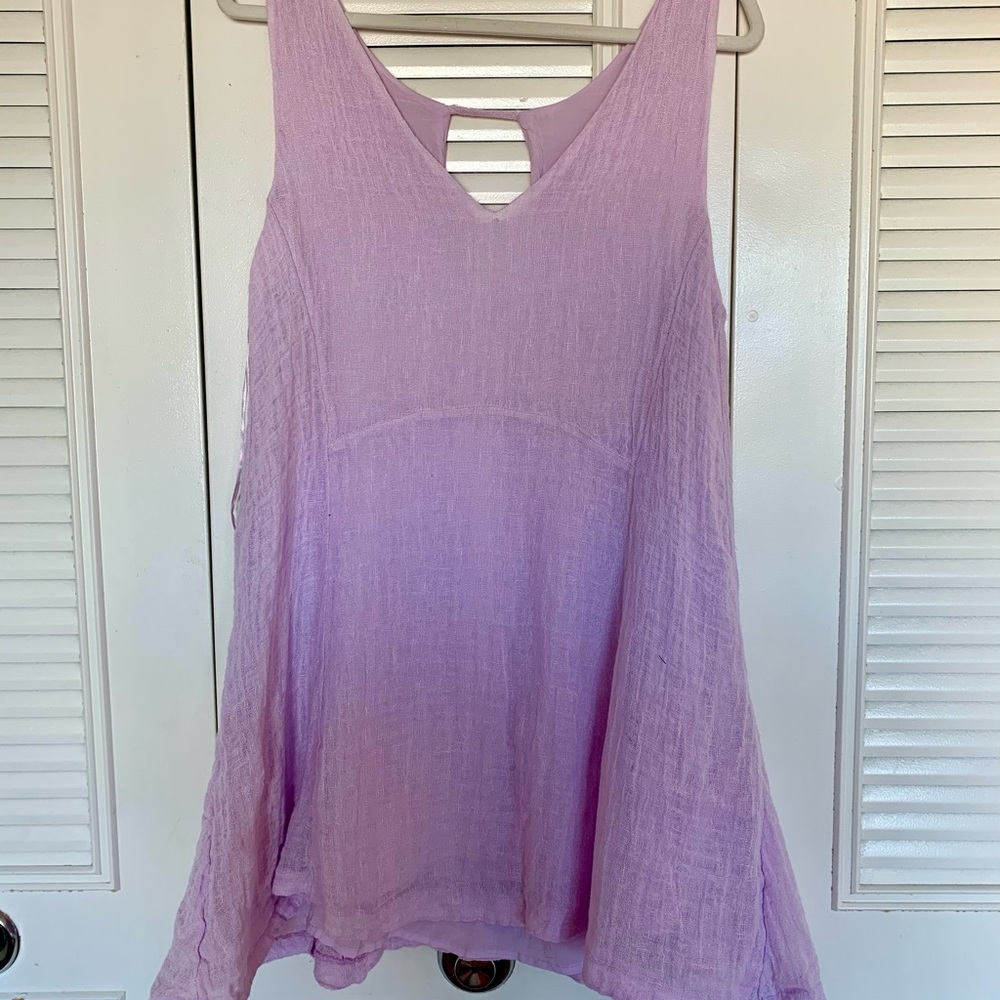 Free People Lilac Tank Shift Dress